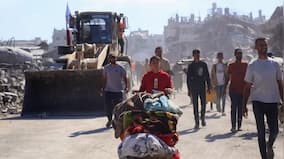 Does continuation of Gaza ceasefire depend on bulldozers now?