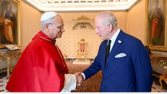 King Charles meets Pope ahead of historic prayer
