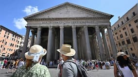 Japanese tourist dies in freak fall at the Pantheon in Rome