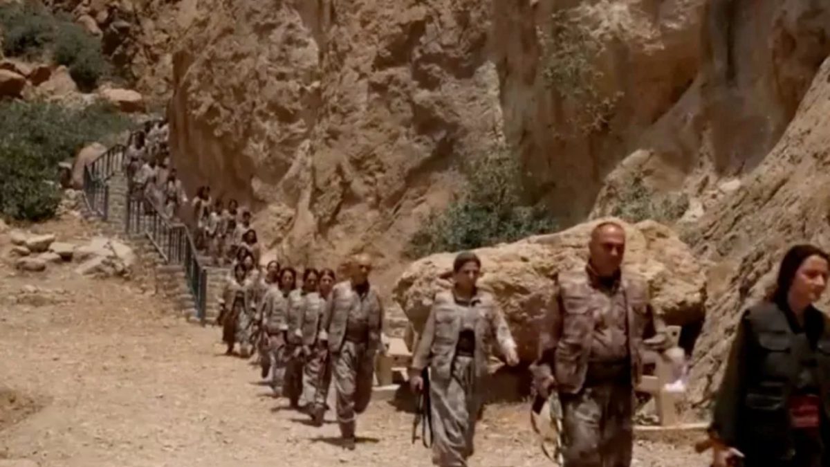 Kurdish PKK militants begin pullback from Turkey amid disarmament Kurdish PKK militants begin pullback from Turkey amid disarmament
