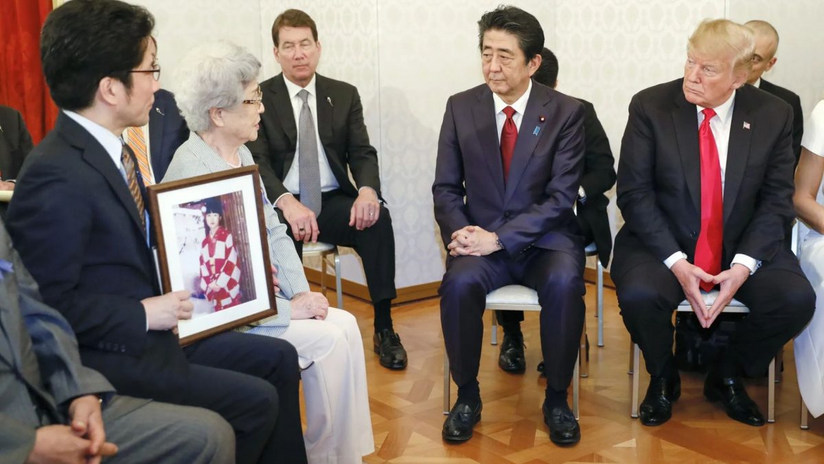 Breaking News Live: Trump meets families of Japanese abducted by North Korea Breaking News Live: Trump meets families of Japanese abducted by North Korea