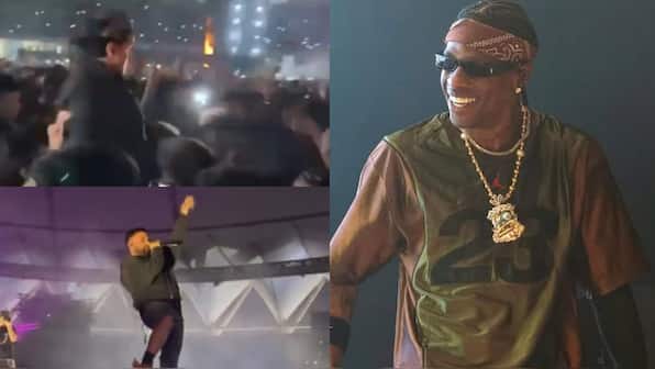 WATCH! How rapper Travis Scott's performance in Delhi turned into a chaotic mess with angry fans and empty seats