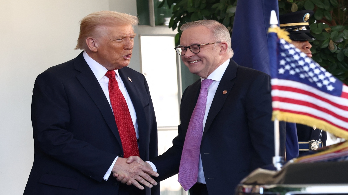 Trump welcomes Australia's Albanese to White House, says they will 'achieve a lot' Trump welcomes Australia's Albanese to White House, says they will 'achieve a lot'