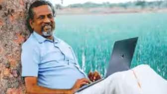 The founder of Zoho, Sridhar Vembu