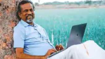 The founder of Zoho, Sridhar Vembu
