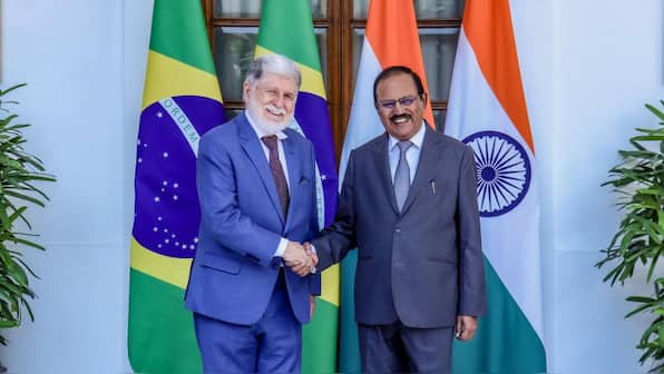 NSA Doval meets Special Advisor to Brazilian Prez, discuss trade, critical minerals