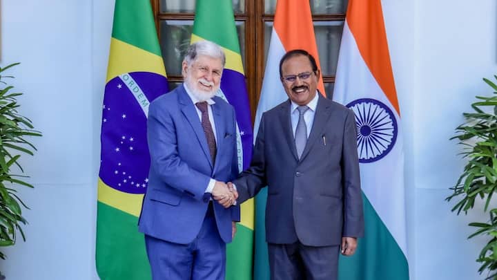 NSA Doval meets Special Advisor to Brazilian Prez, discuss trade, critical minerals
