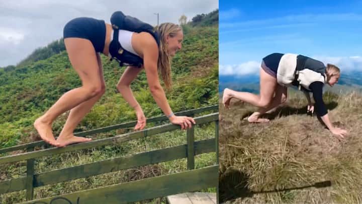 Why a Belgian filmmaker has been walking on all fours for three years Why a Belgian filmmaker has been walking on all fours for three years