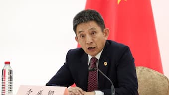 Chinese trade negotiator Li Chenggang. Image Credit Reuters. 