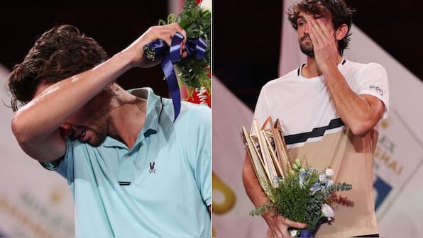 Tearful family moment as World No 204 beats cousin to win historic Shanghai Masters title