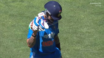 Virat Kohli’s demeanour on Friday dropped little hint that he is a man who is set to bow out of international cricket. Image: JioHotstar