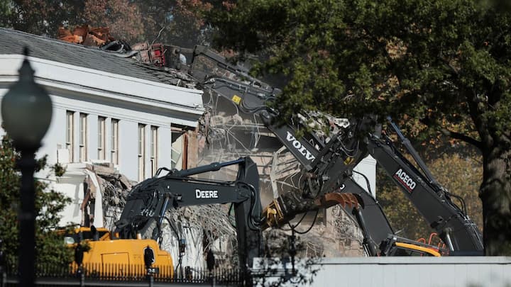 East Wing of White House could be torn down 'within days' as Potus pursues his ballroom dream: Report East Wing of White House could be torn down 'within days' as Potus pursues his ballroom dream: Report