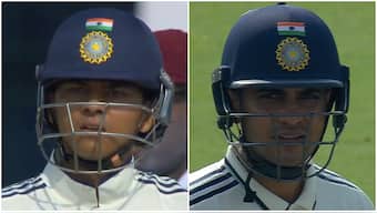 Yashasvi Jaiswal was visibly furious with Shubman Gill after getting run-out on 175 on Day 2 of the second Test between India and West Indies in New Delhi. Image credit: Screengrab/JioHotstar