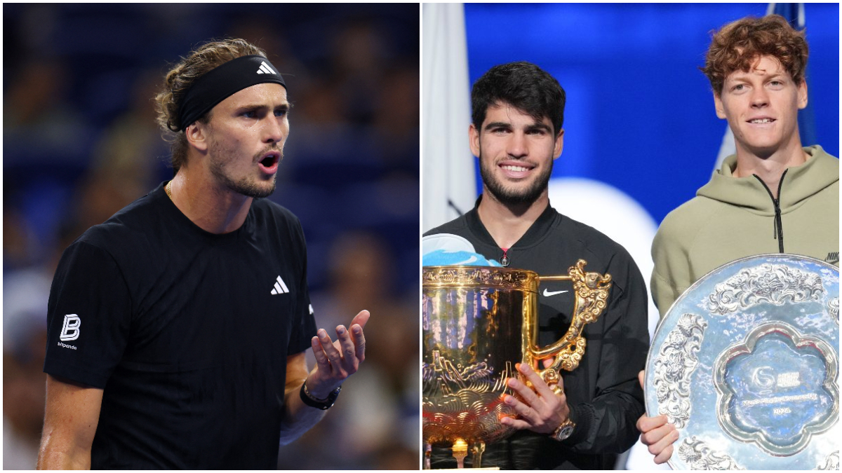 Zverev makes massive claim on Sinner, Alcaraz while criticising modern surfaces: 'They want Jannik and Carlos to…’ Zverev makes massive claim on Sinner, Alcaraz while criticising modern surfaces: 'They want Jannik and Carlos to…’