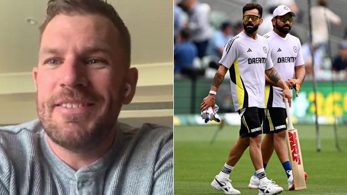 Aaron Finch wants Virat Kohli and Rohit Sharma to play until 2027 ODI World Cup. Image: Screengrab-JioStar/AFP Aaron Finch wants Virat Kohli and Rohit Sharma to play until 2027 ODI World Cup. Image: Screengrab-JioStar/AFP