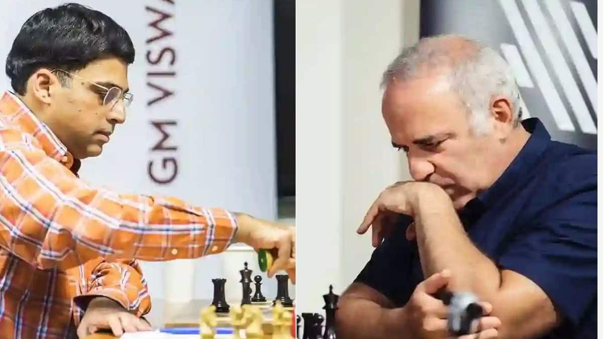 Legends meet again: Anand and Kasparov all set to renew their rivalry with thrilling showdown