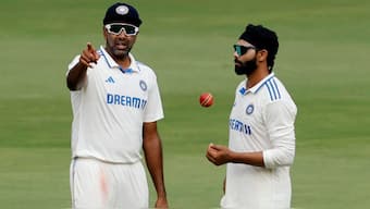 Ashwin has sent a message to Jadeja after the latter said he misses him. Image: Reuters 