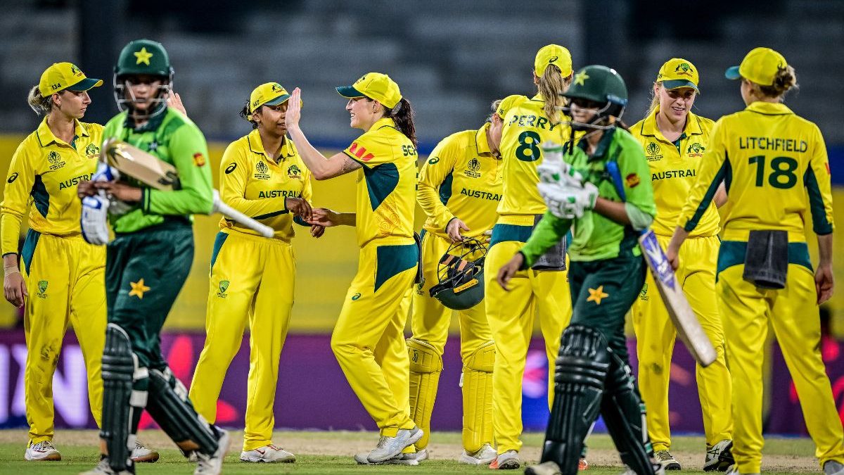 Australia beat Pakistan to climb the top of the points table. Image: AFP Australia beat Pakistan to climb the top of the points table. Image: AFP