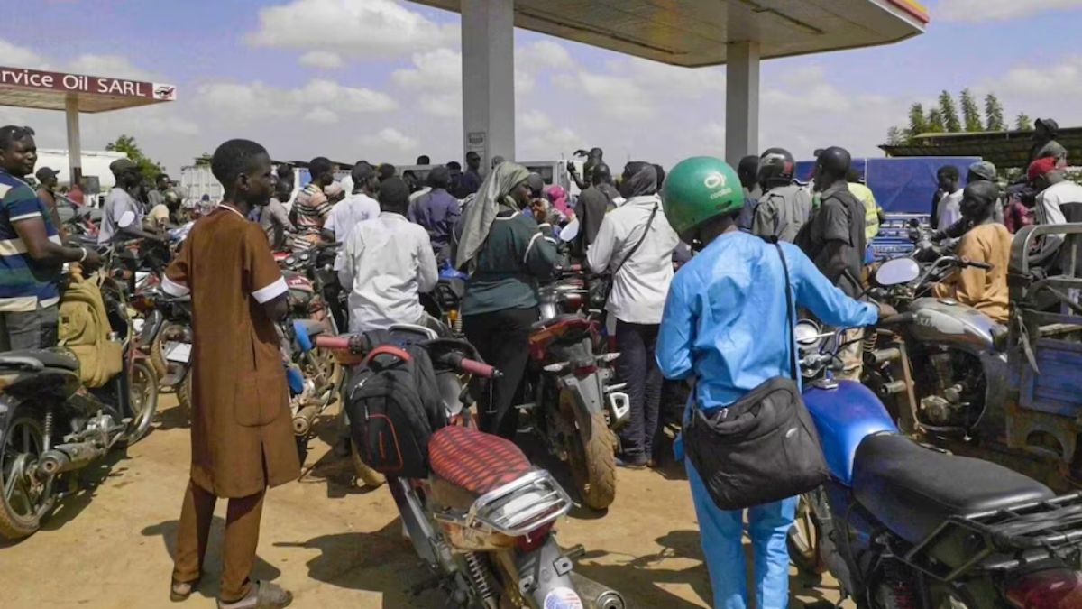 The shortage follows a blockade imposed in early September by militants from the al-Qaida-backed group Jama’at Nusrat al-Islam wal-Muslimin. (AP) The shortage follows a blockade imposed in early September by militants from the al-Qaida-backed group Jama’at Nusrat al-Islam wal-Muslimin. (AP)