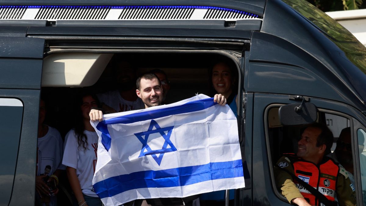 Watch: Israel erupts in joy as all living hostages return home after 2 years in Hamas captivity Watch: Israel erupts in joy as all living hostages return home after 2 years in Hamas captivity