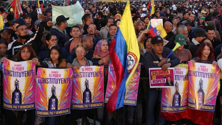 US imposes sanctions on Colombia's President Petro over drug allegations US imposes sanctions on Colombia's President Petro over drug allegations