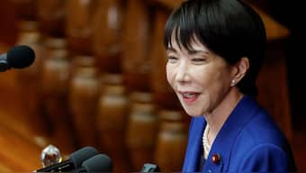 Japan's new Prime Minister Sanae Takaichi. (REUTERS)