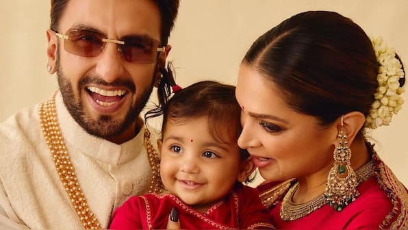 Deepika Padukone and Ranveer Singh reveal daughter Dua's face in new post as they celebrate Diwali