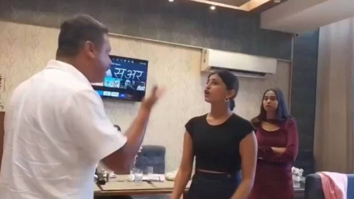 Model Muskan Sharma told she's 'Polluting the culture of Uttarakhand,' netizens react to her altercation with Hindu sangathan leader during Miss Rishikesh pageant Model Muskan Sharma told she's 'Polluting the culture of Uttarakhand,' netizens react to her altercation with Hindu sangathan leader during Miss Rishikesh pageant