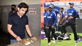 Gautam Gambhir may host Team India for dinner at his Delhi home. Image: Gambhir-X/AFP