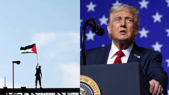 Hamas responded on Friday to President Donald Trump's plan for Gaza's future, including ending Israel's war in the enclave. Image courtesy: Reuters, AFP