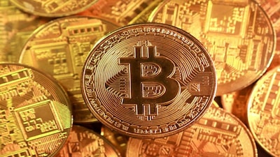 Crypto assets lose $1.7 trillion since October peak. Representation of Bitcoin coin cryptocurrency. File image/Reuters