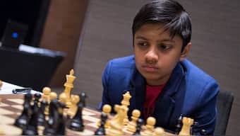 Ilamparthi AR has become the 90th Grandmaster from India at just 16. Image: Chessbase 