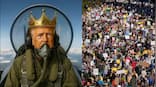 Trump shares AI video mocking 'No Kings' protests as millions march against his government