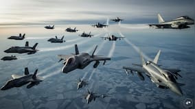 UK, US and NATO jets conduct 12-hour patrol near Russian border amid surge in drone incursions