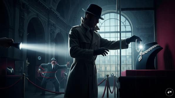Who pulled off the Louvre crown jewel heist?