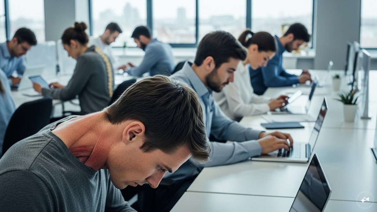 World Spine Day | What is ‘tech neck’ and why it’s emerging as a major workplace health risk World Spine Day | What is ‘tech neck’ and why it’s emerging as a major workplace health risk