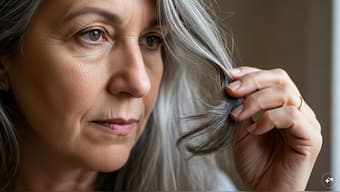 A recent research said that when your hair starts to lose its colour, it might actually be your body’s way of preventing melanoma, a serious form of skin cancer. AI-generated representative image