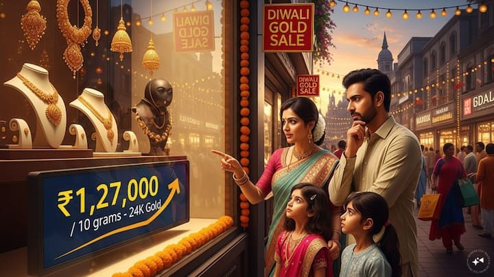 In Photos| Gold shines bright, wallets tighten, Diwali 2025's price surge story