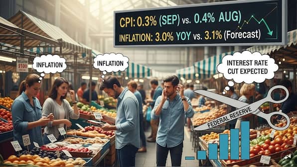 US inflation rose less than expected in September, boosting chances of Fed rate cut next week