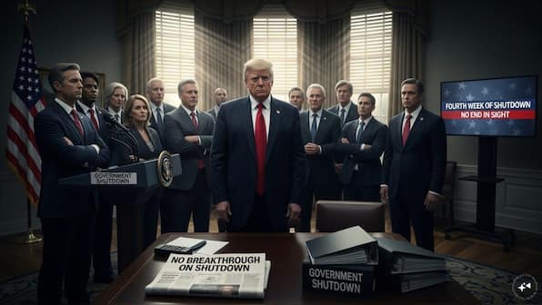 Government shutdown continues as Senate Republicans show unity with Trump