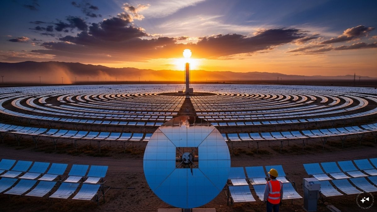 How China built the world’s first solar thermal power station with 27,000 mirrors How China built the world’s first solar thermal power station with 27,000 mirrors