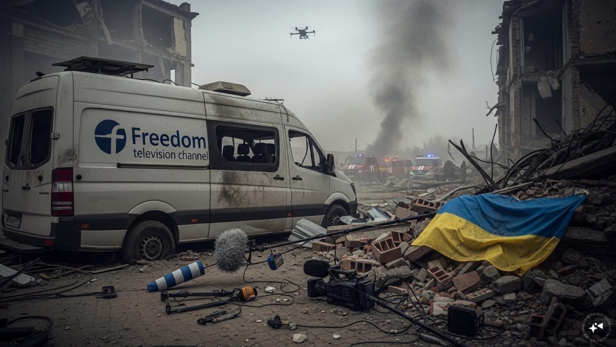 Two Ukrainian journalists killed in Russian drone strike on Kramatorsk Two Ukrainian journalists killed in Russian drone strike on Kramatorsk