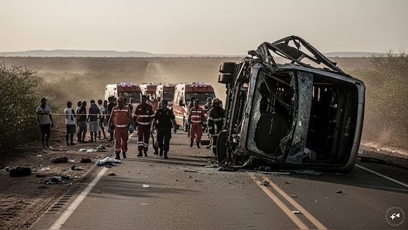 At least 15 dead in bus crash in northeast Brazil