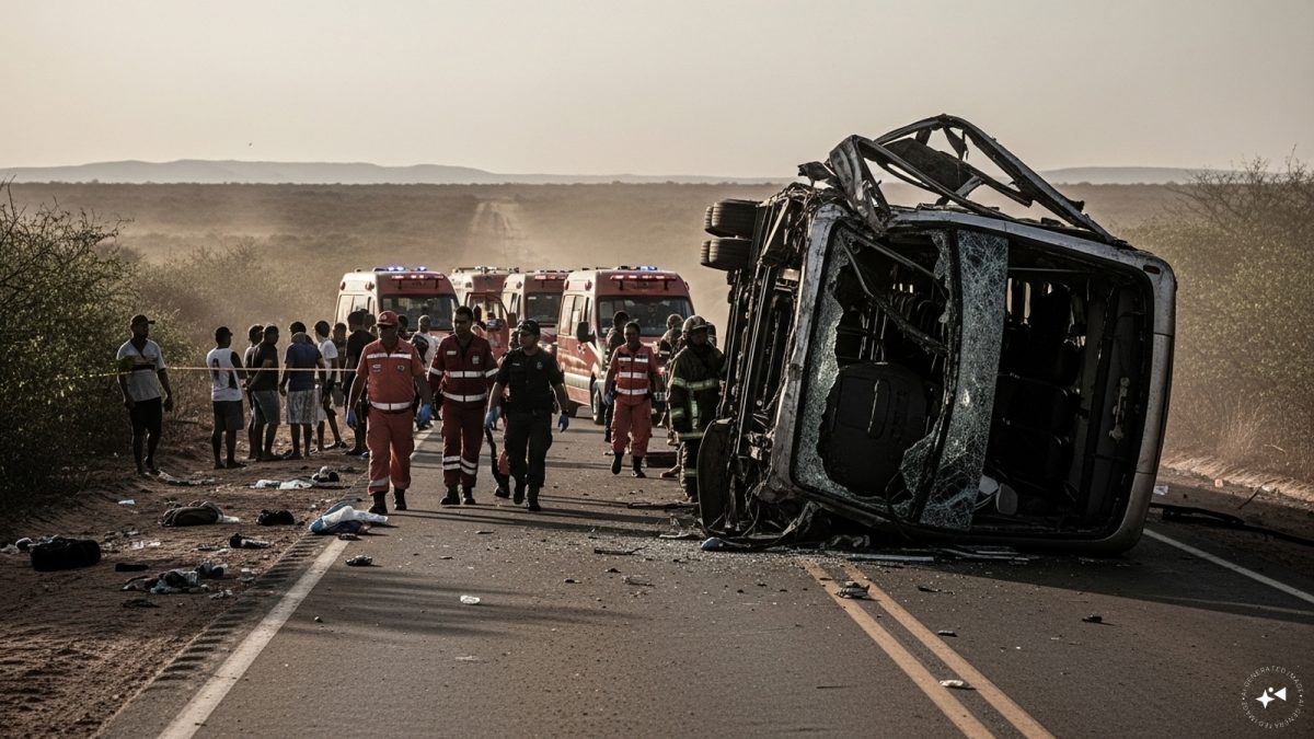 At least 15 dead in bus crash in northeast Brazil At least 15 dead in bus crash in northeast Brazil
