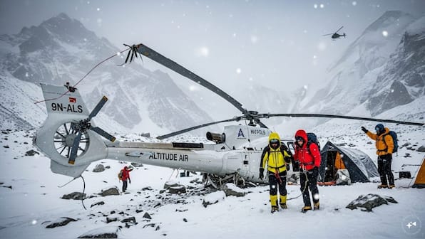 Nepal: Altitude Air's rescue helicopter crashes near Everest base camp