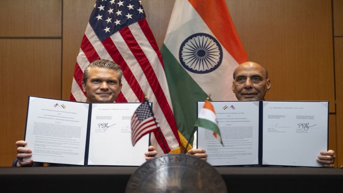 India, US sign 10-year defence framework after Rajnath Singh meets Pete Hegseth in Malaysia India, US sign 10-year defence framework after Rajnath Singh meets Pete Hegseth in Malaysia