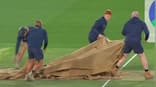 Australia vs India LIVE Score 1st T20I: Covers removed from squares after rain stops play in Canberra