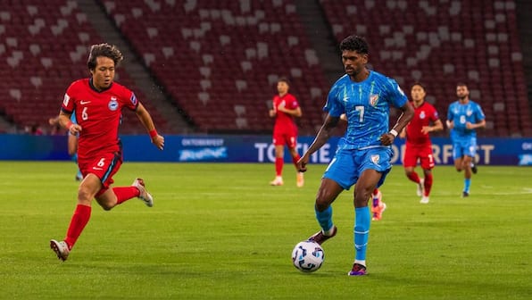 India vs Singapore Asian Qualifier Highlights: India draw match despite playing with one man down; IND 1-1 SGP