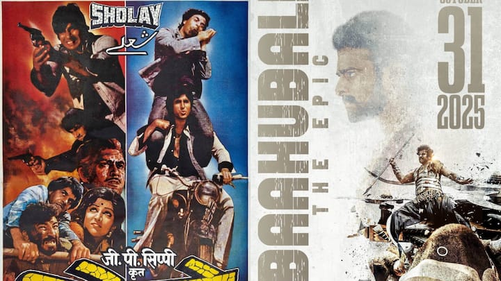 Ramesh Sippy's 'Sholay' and SS Rajamouli's 'Baahubali': Two blockbusters that changed Indian cinema forever