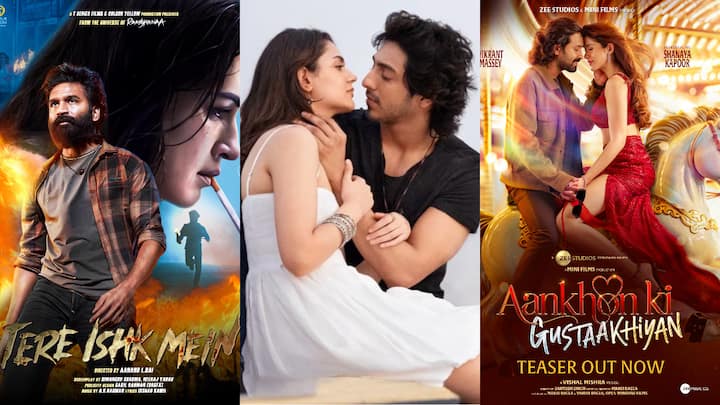 Tere Ishk Mein, Saiyaara, Aankhon Ki Gustaakhiyan: How romance is back on Bollywood celluloid